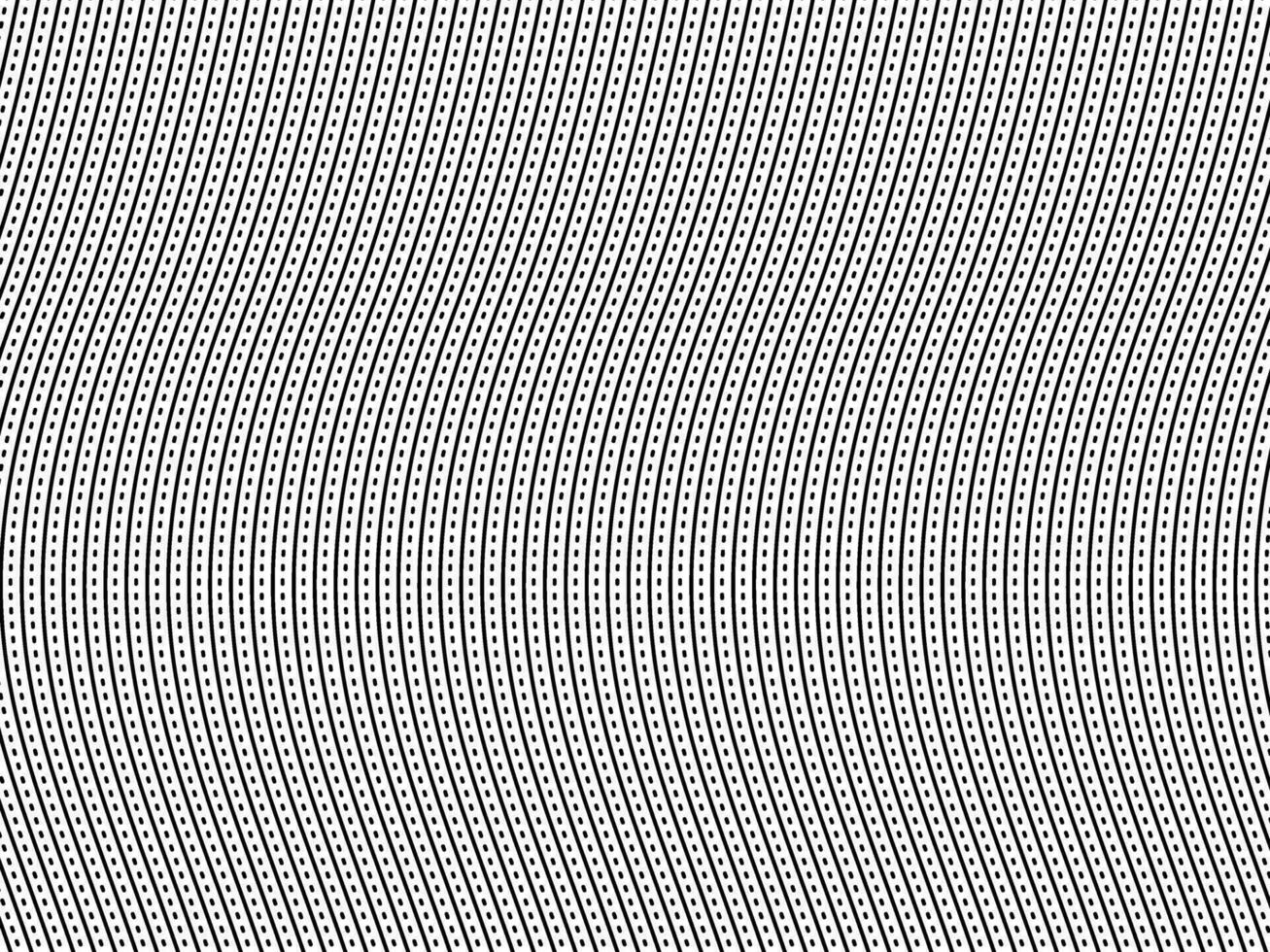 Optical Illusion Created from Artistic Lines Motifs Pattern, can use for Decoration, Background, Ornate, Fabric, Fashion, Textile, Carpet Pattern, Tile or Graphic Design Element. Vector Illustration