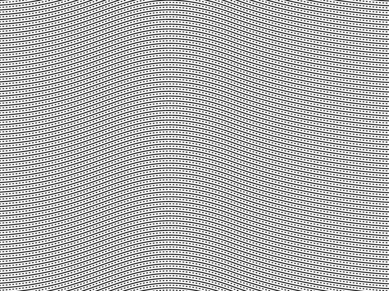 Optical Illusion Created from Artistic Lines Motifs Pattern, can use for Decoration, Background, Ornate, Fabric, Fashion, Textile, Carpet Pattern, Tile or Graphic Design Element. Vector Illustration