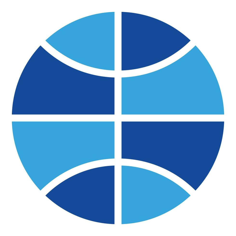 basketball icon or logo illustration glyph style vector