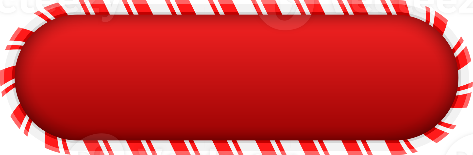 Christmas Candy Cane Frame png