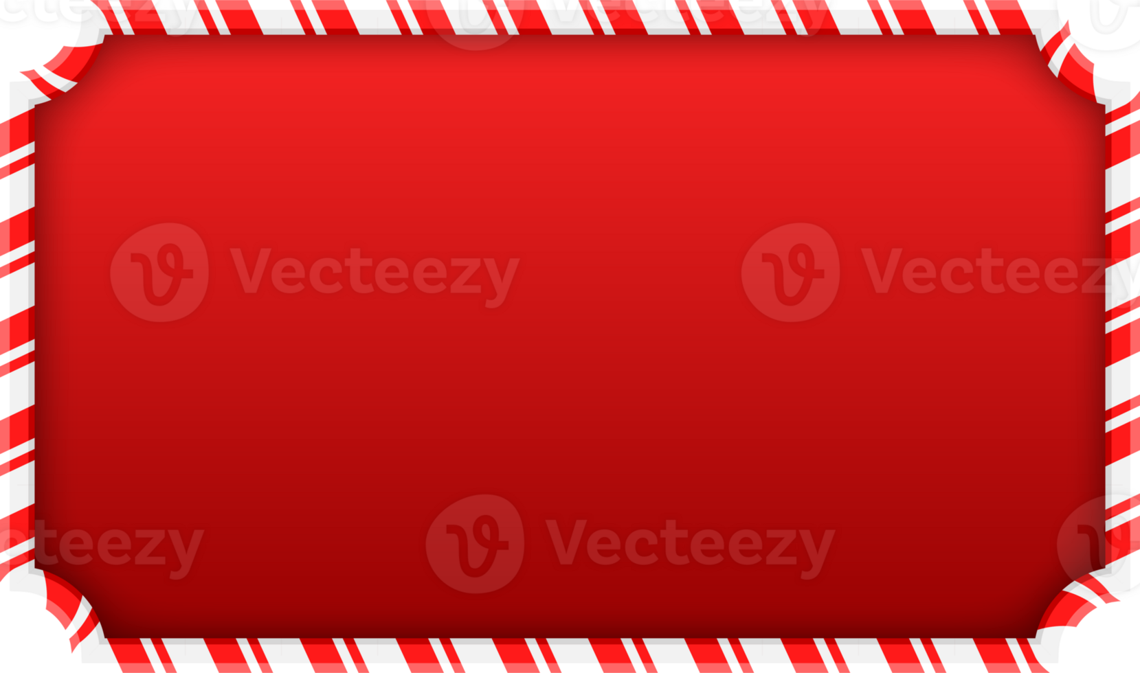 Christmas Candy Cane Frame png