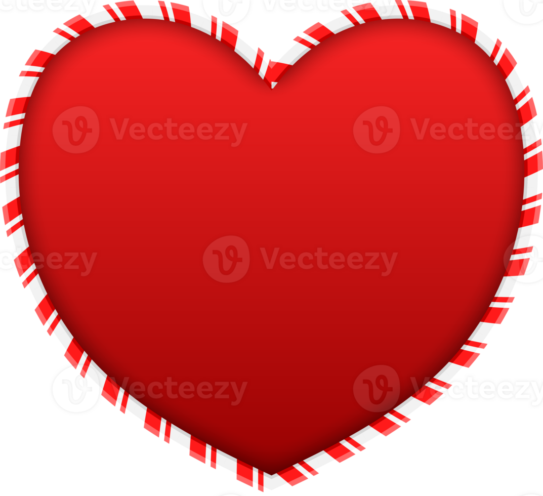 Christmas Candy Cane Frame png