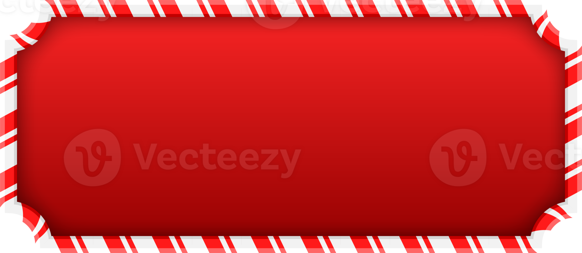 Christmas Candy Cane Frame png