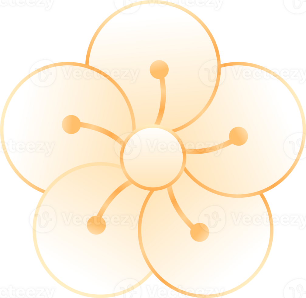 New Year Spring Flower png