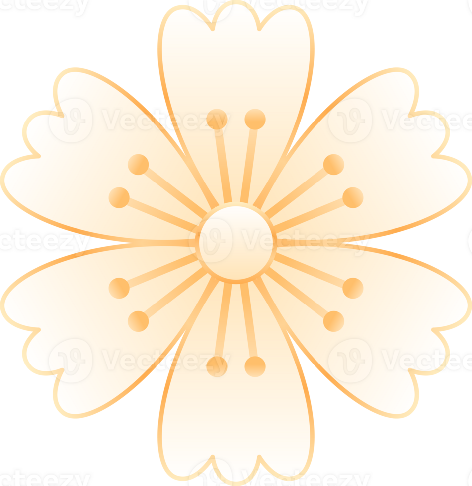 New Year Spring Flower png
