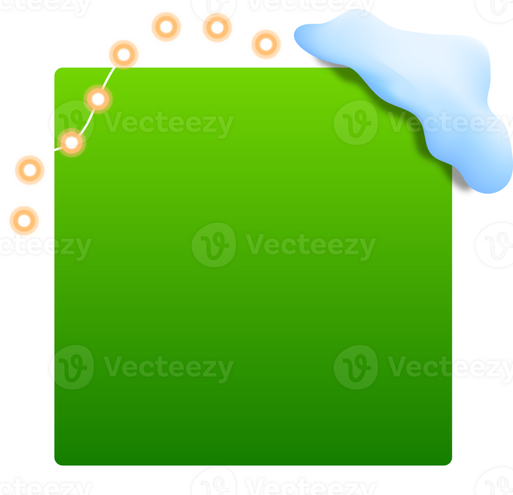 Christmas Frame With Snow And Bright Bulbs png