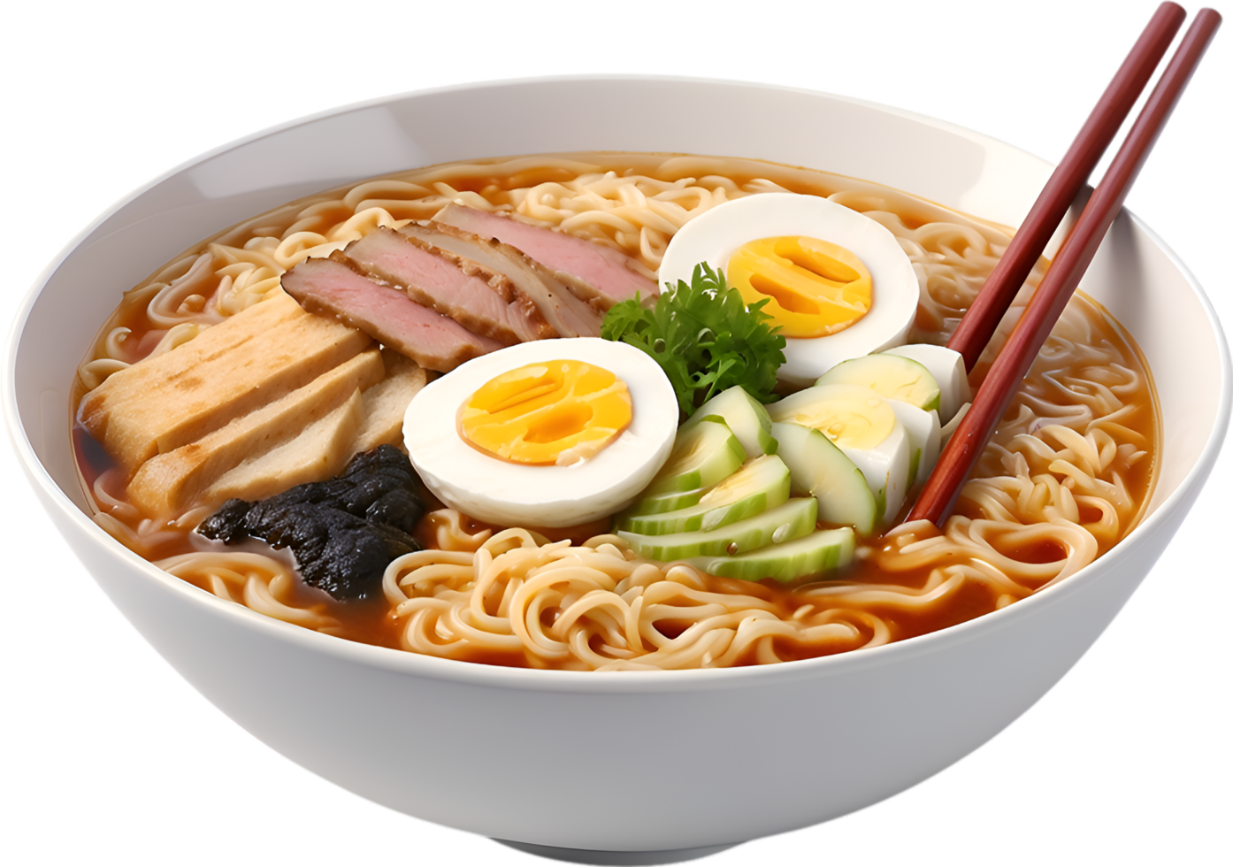 ai genererad läckert utseende Ramen. ai-genererad. png