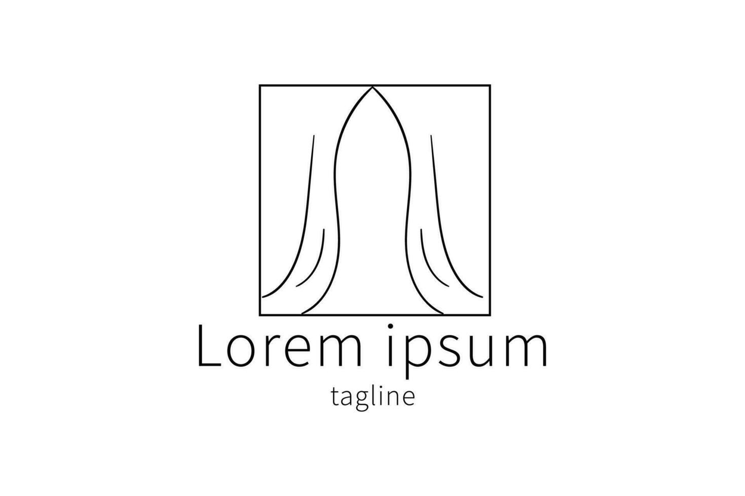 diseño de logotipo único vector