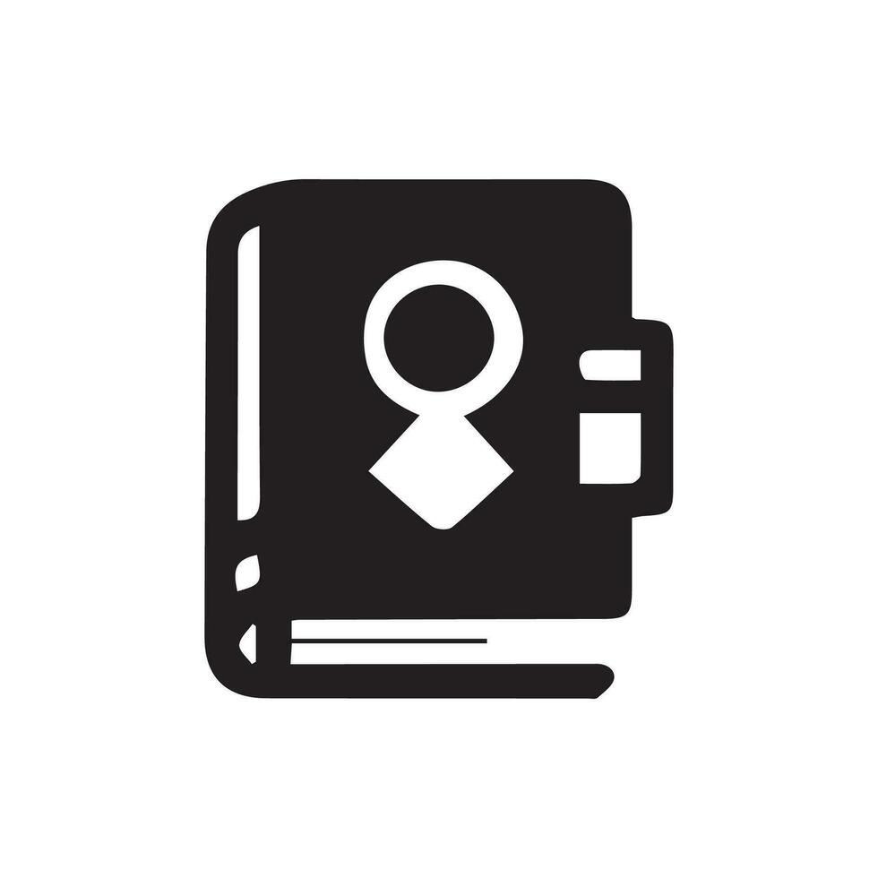book icon. sign design vector