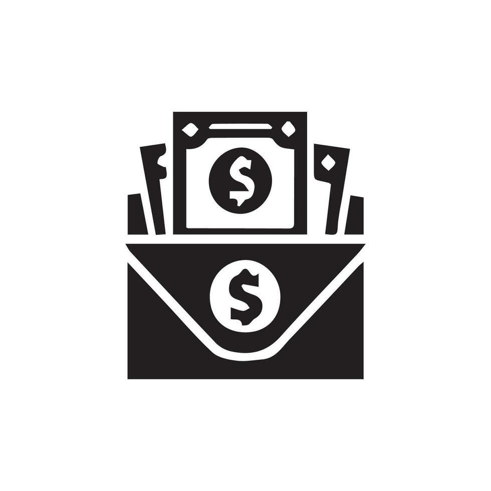 Vector money Icon, financial vector icon.