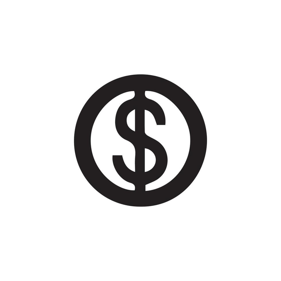 Vector money Icon, financial vector icon.