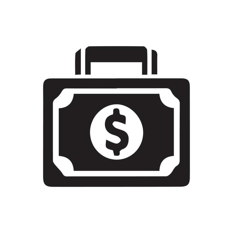 Vector money Icon, financial vector icon.