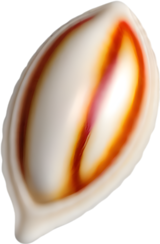 AI generated an image of a colorful seashell. Ai-Generated. png