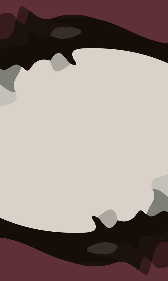 Aesthetic brown abstract background with copy space area. Suitable for poster and banner vector
