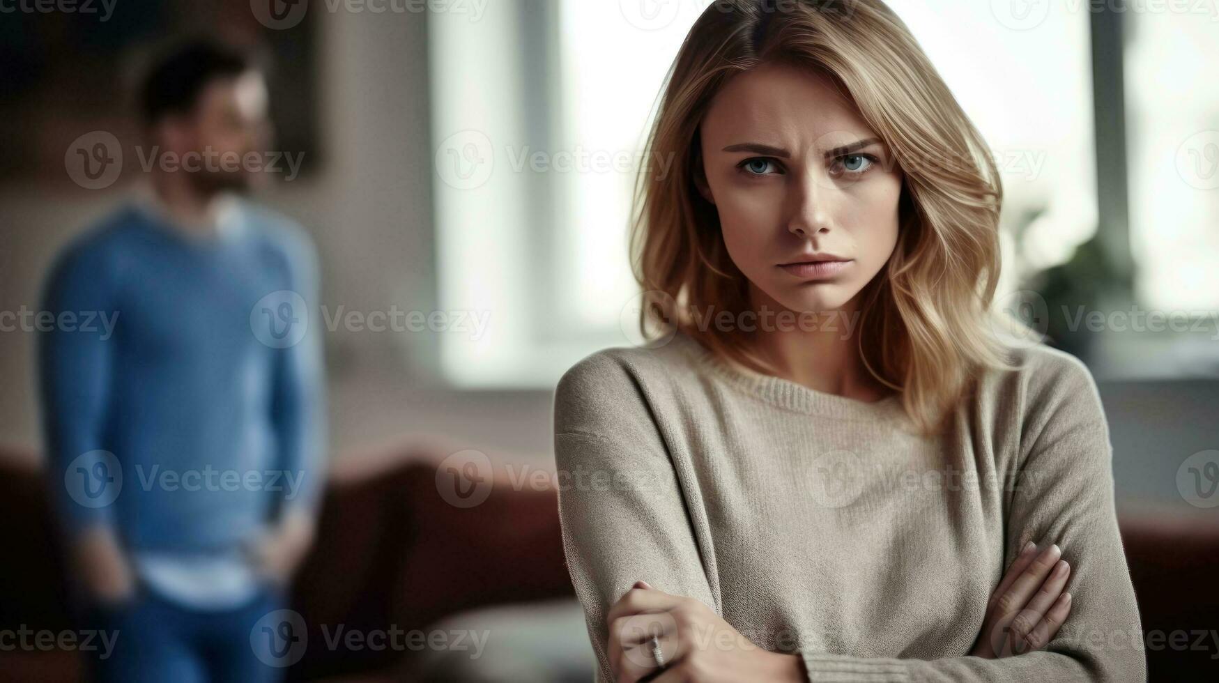 AI generated Family in Crisis - Understanding the Unhappiness within Relationships photo