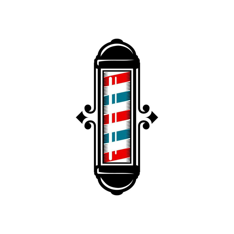 Barbershop pole vector