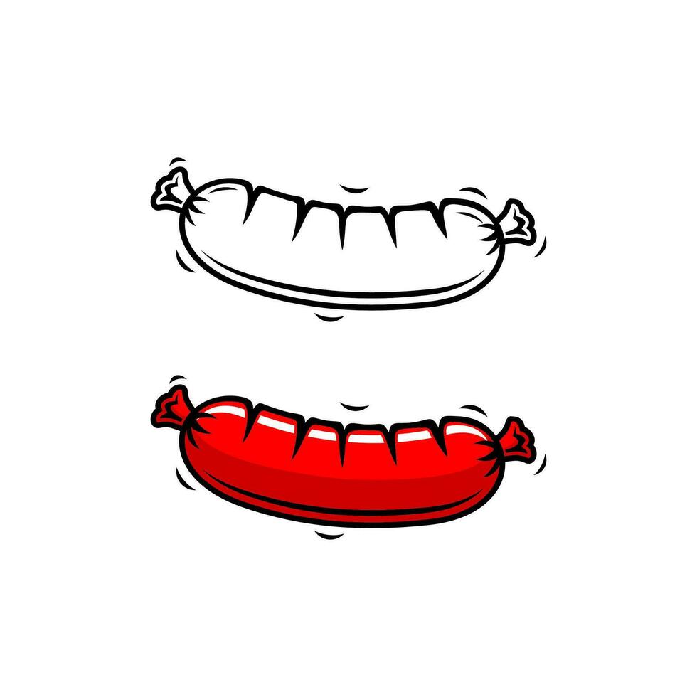 sausage vector design