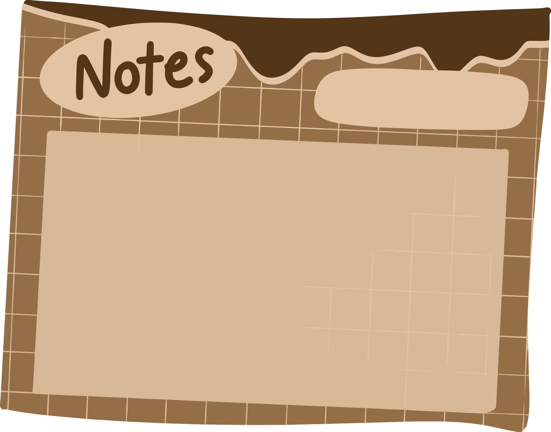 Chocho note element 36081173 PNG