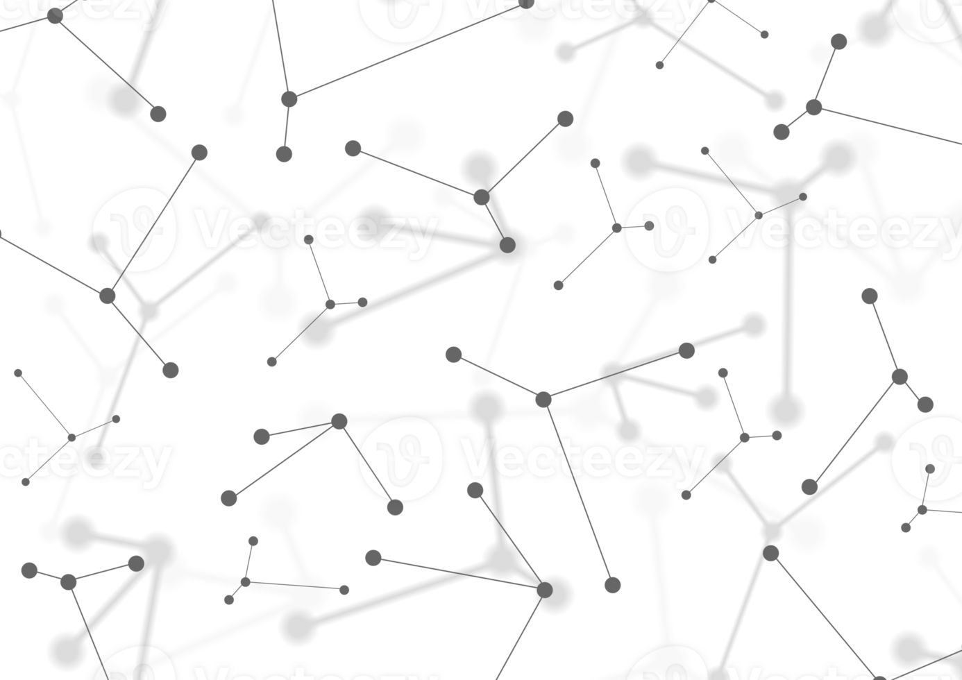 Abstract grey DNA molecular structure background png