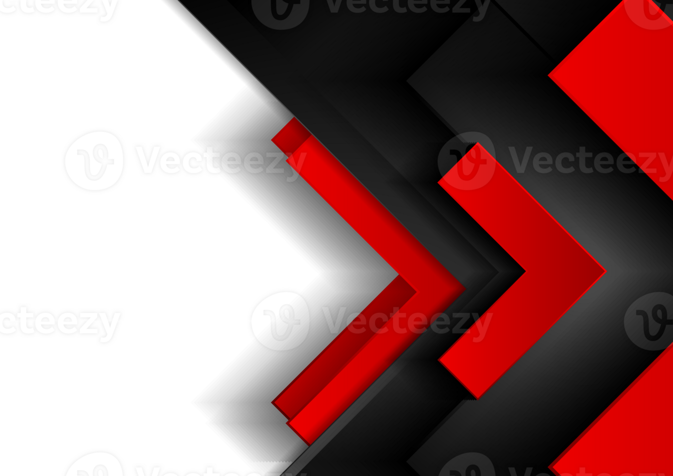rood en zwart tech abstract achtergrond met pijlen png