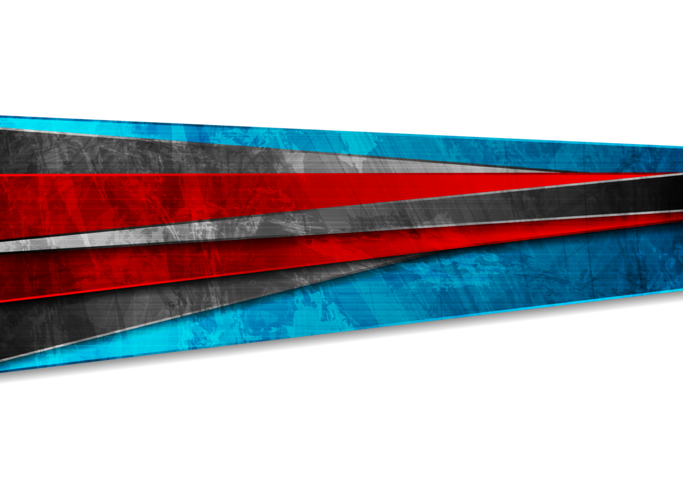 Grunge tech material red, blue and grey background png