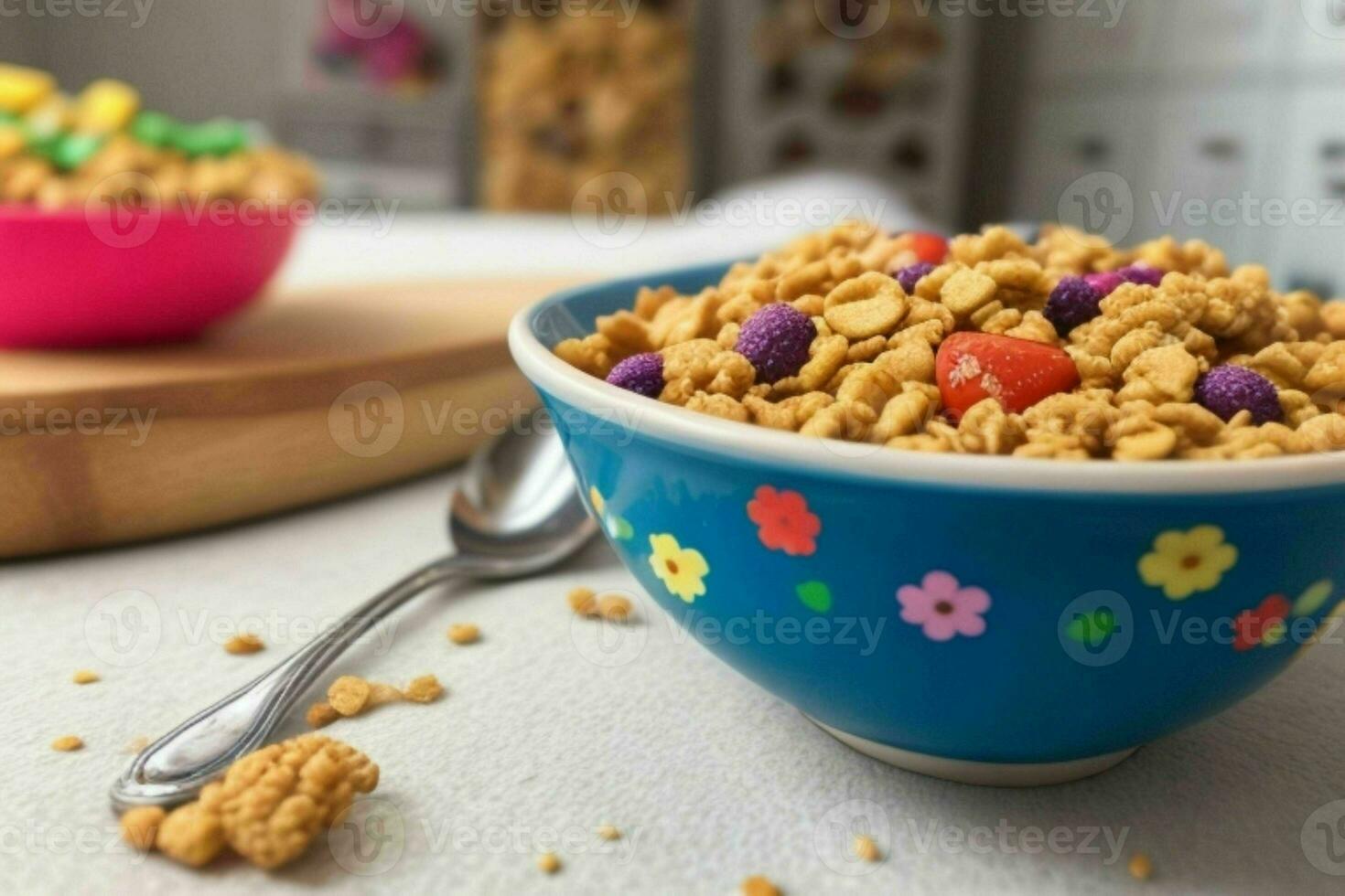 AI generated Cereal. Pro Photo