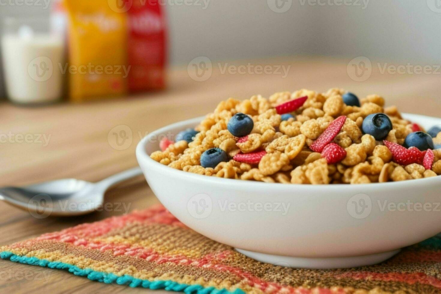 ai generado cereal. Pro foto