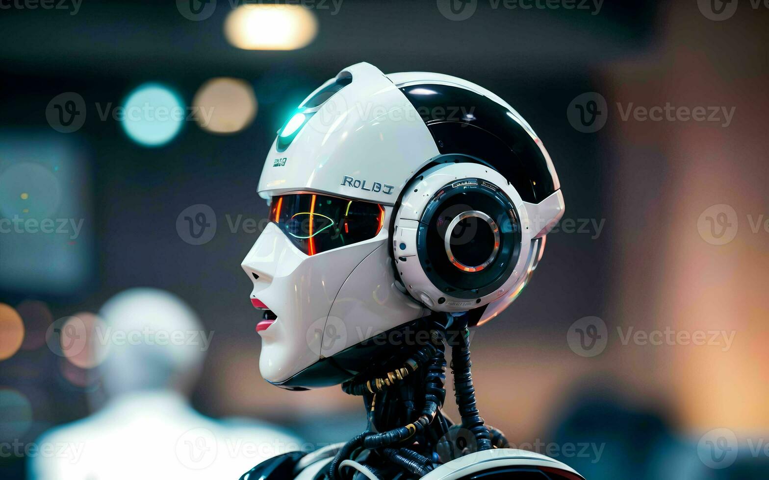 AI generated AI Revolutionizing Customer Service The Rise of Call Center Robots ai generated photo