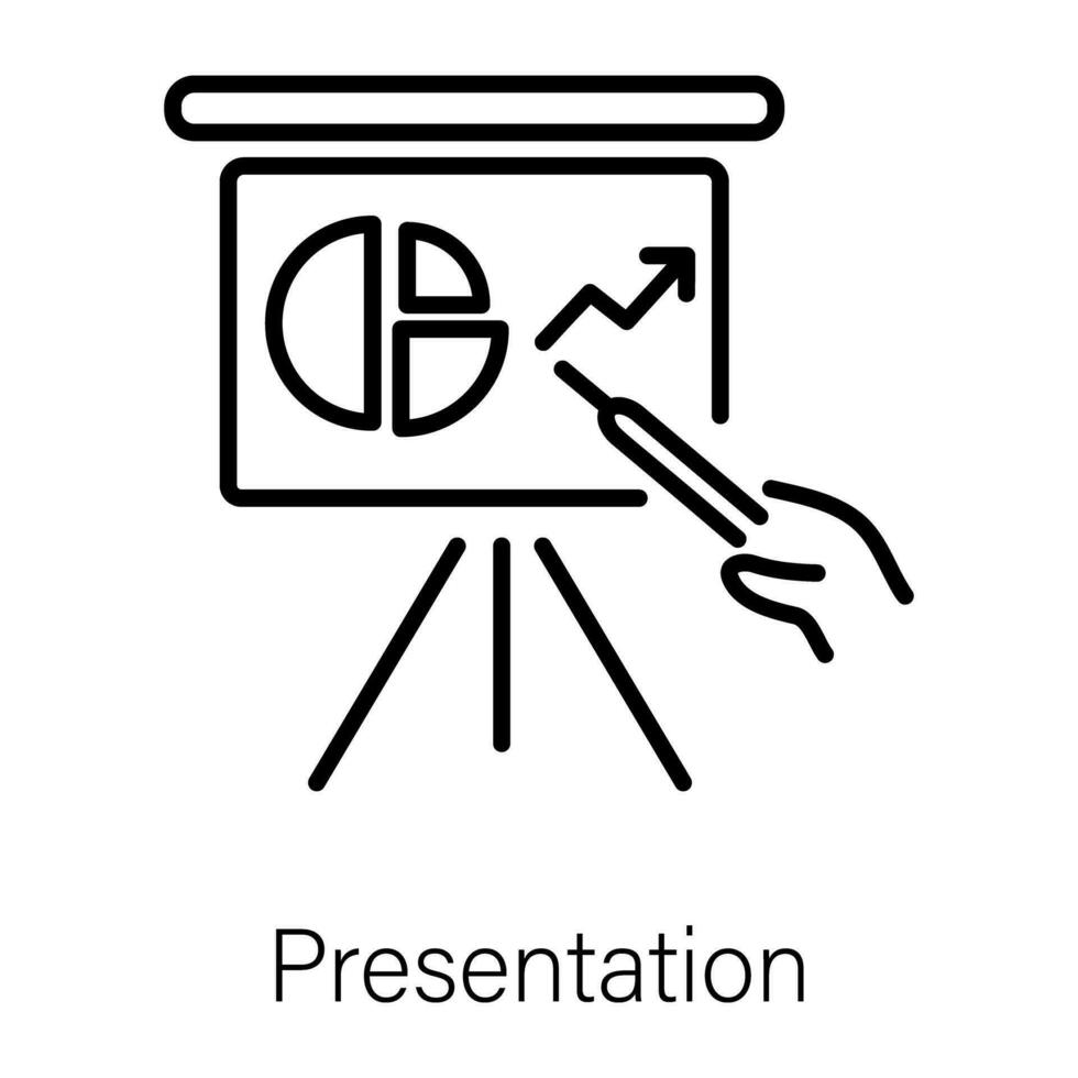 Trendy Presentation Concepts vector