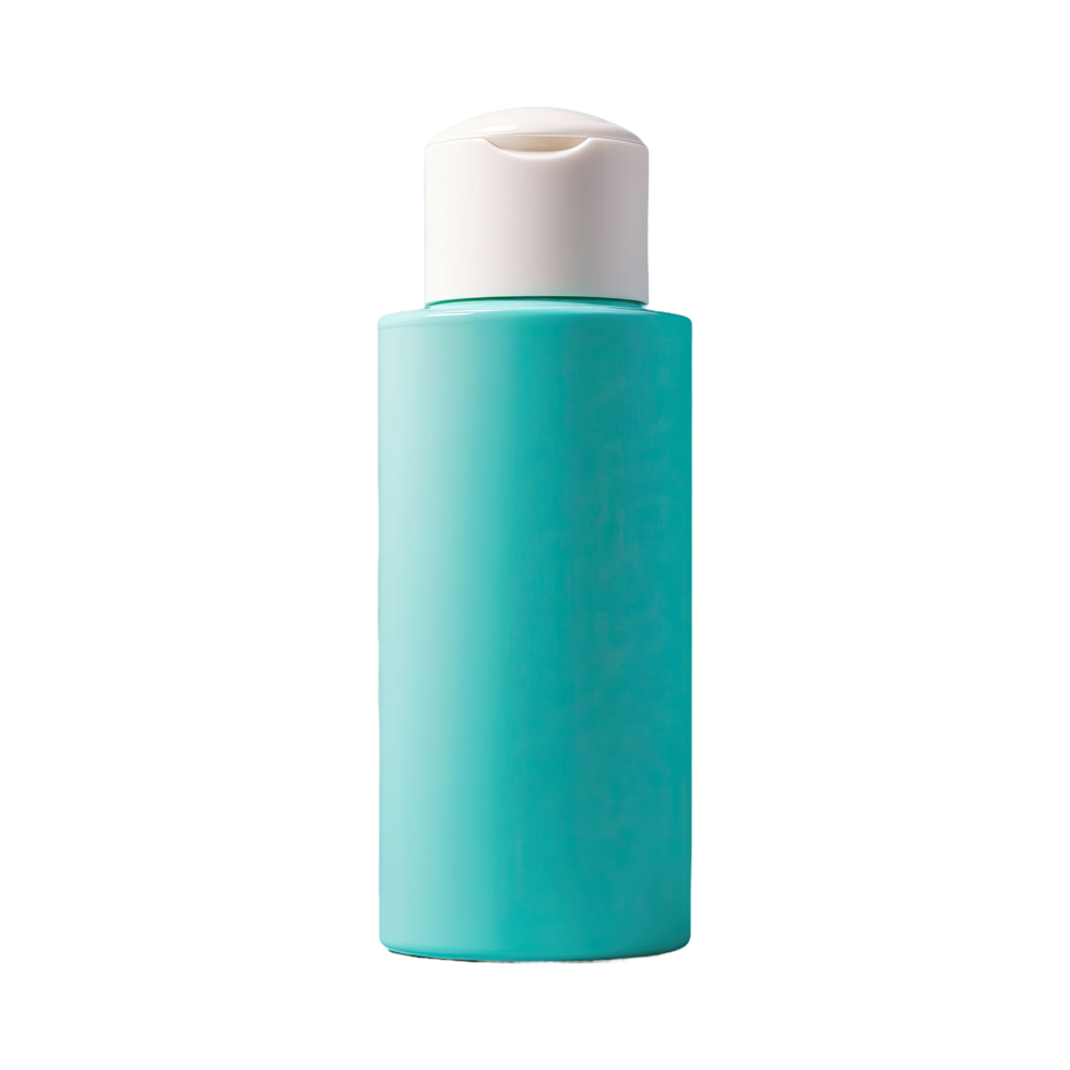 AI generated Shampoo container isolated on transparent background png