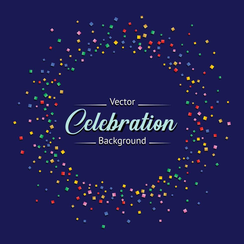 Vector Birthday, Party night Celebration Background