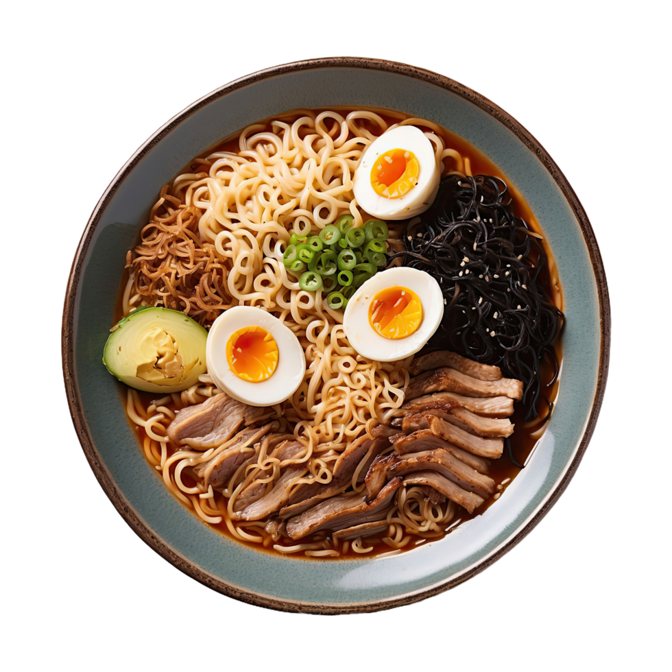AI generated delicious ramen isolated on transparent background 36084016 PNG