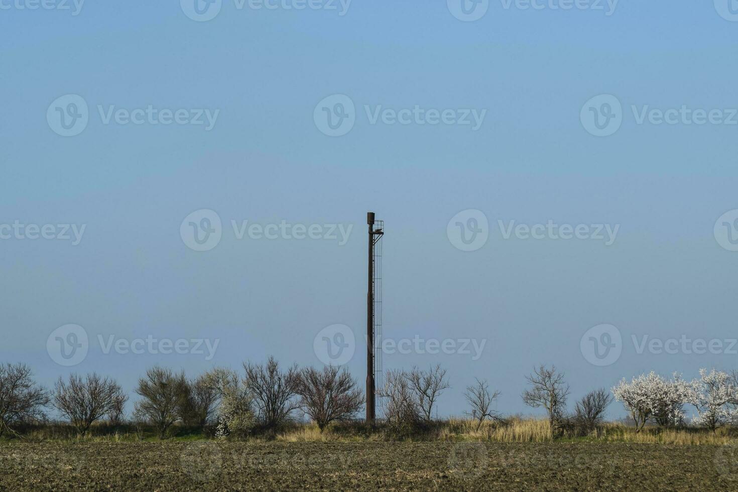 Separation station for oil and gas treatment. Oil and gas equipm photo