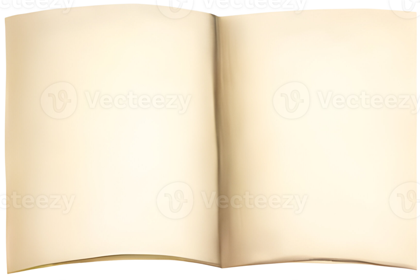 AI generated Blank notebook, illustration png