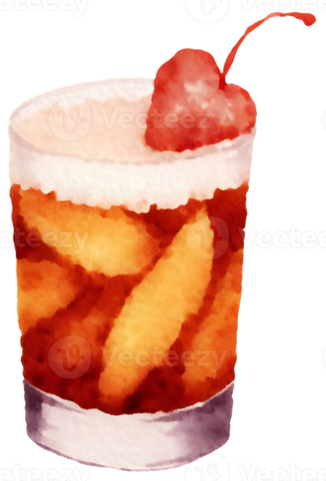 ai gegenereerd een cocktail, illustratie. png