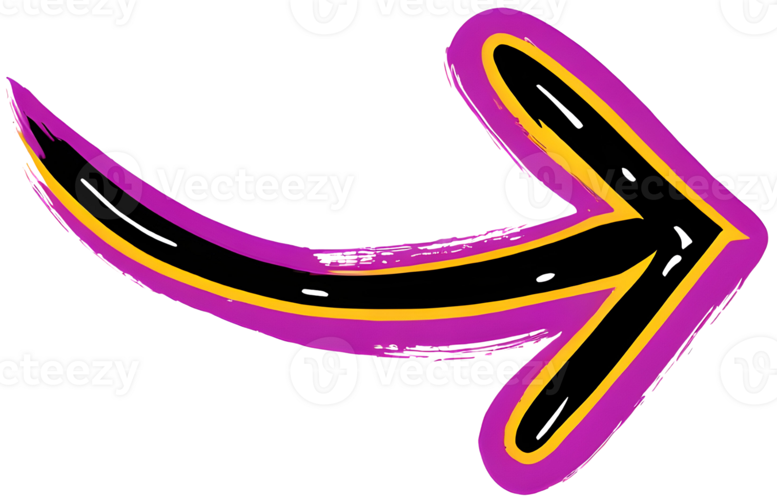AI generated an arrow icon, illustration. png