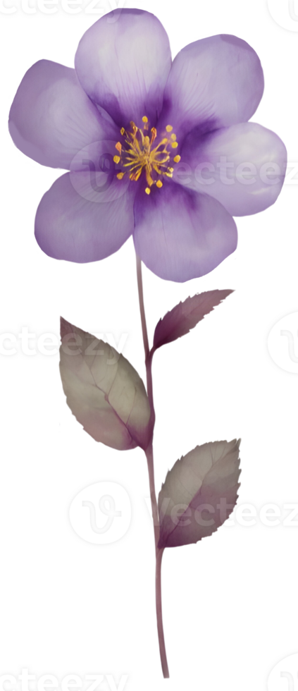 AI generated a flower for decoration. png