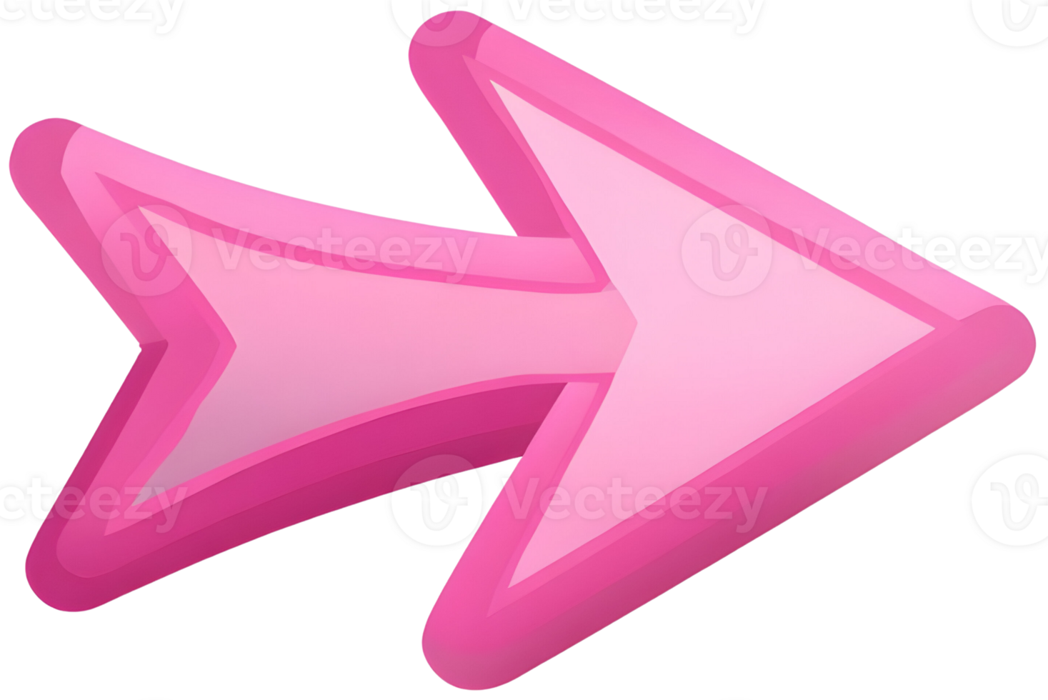 AI generated an arrow icon, illustration. png