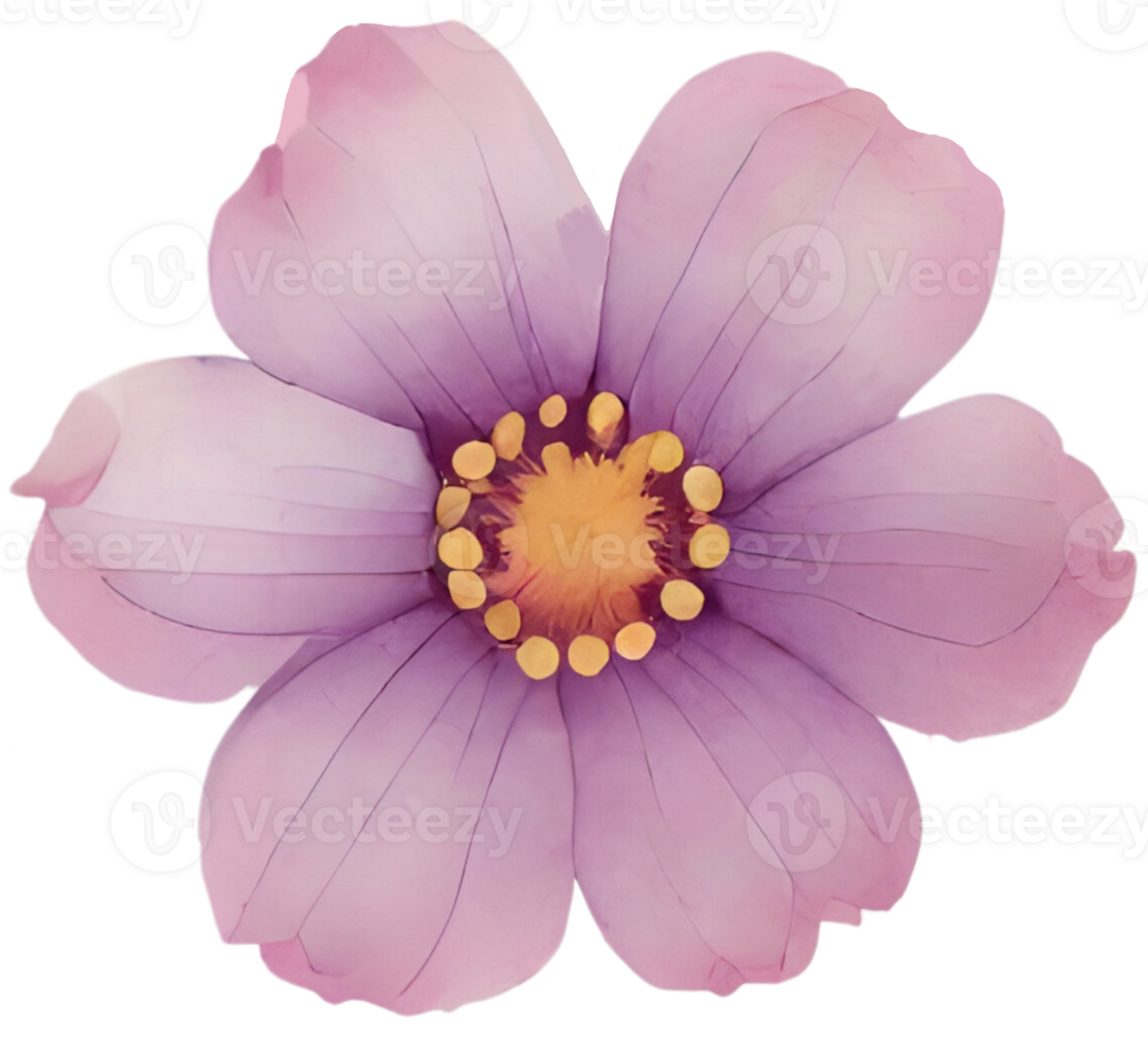 AI generated a flower for decoration. png