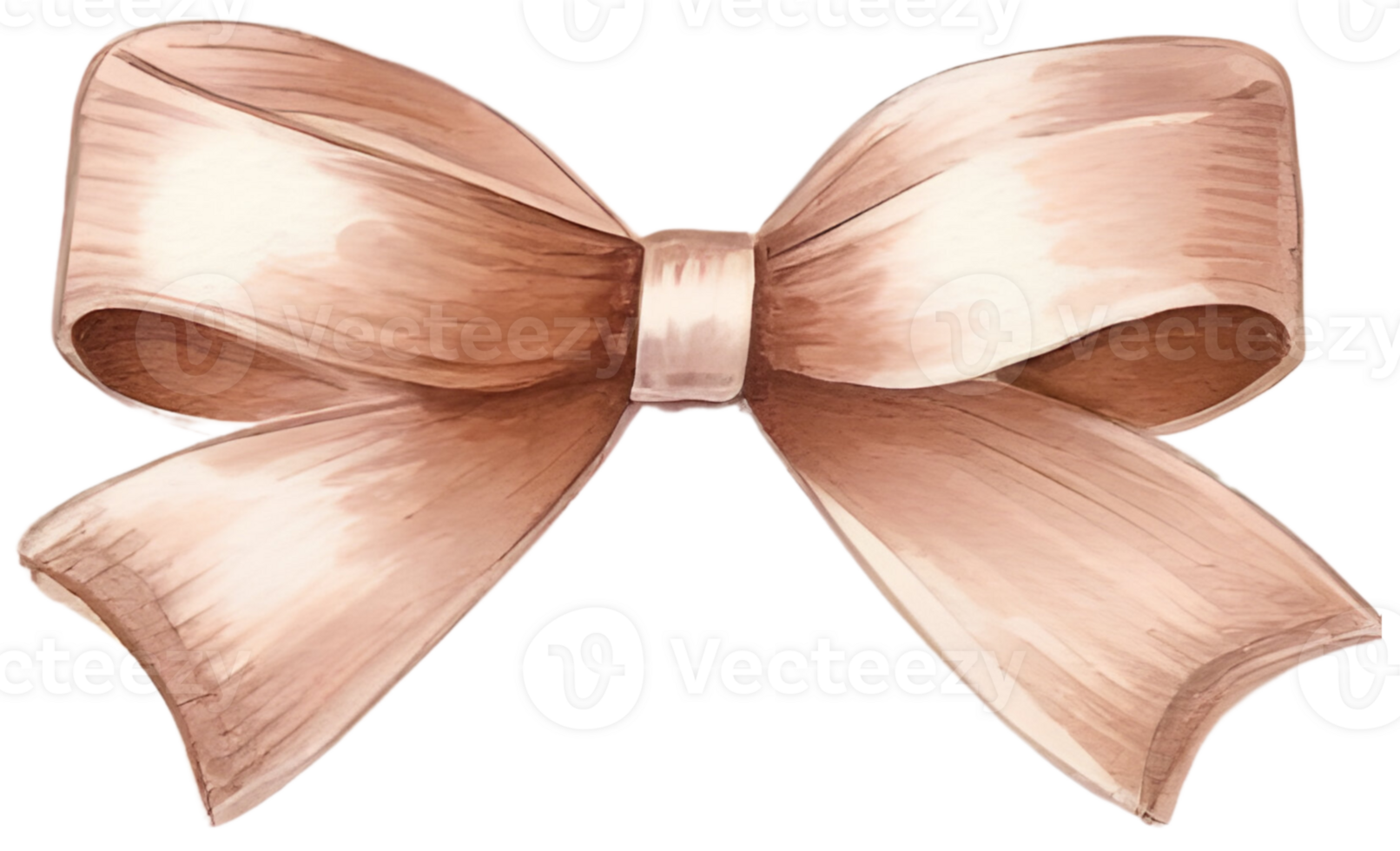 AI generated a ribbon for decoration. png