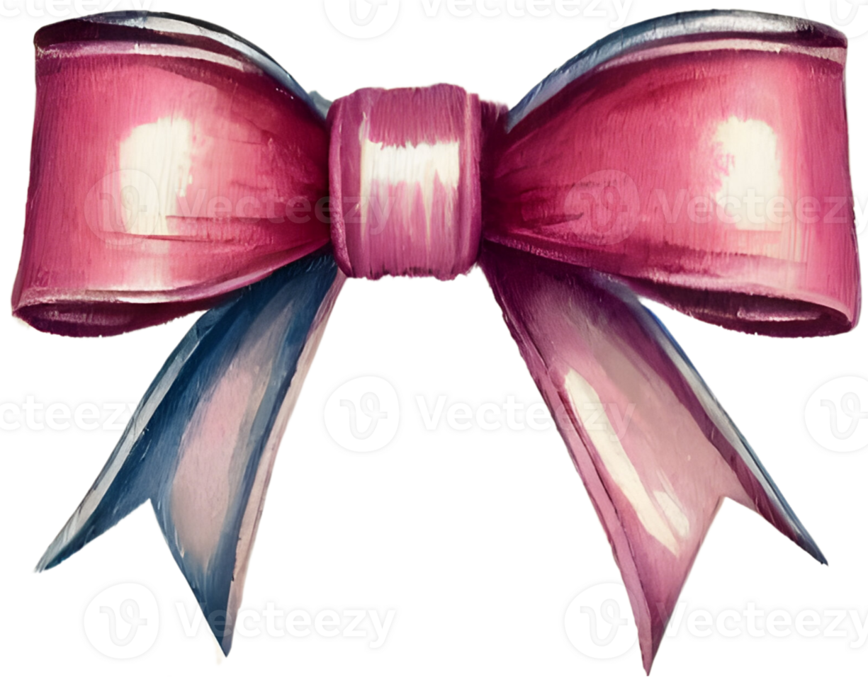 AI generated a ribbon for decoration. png