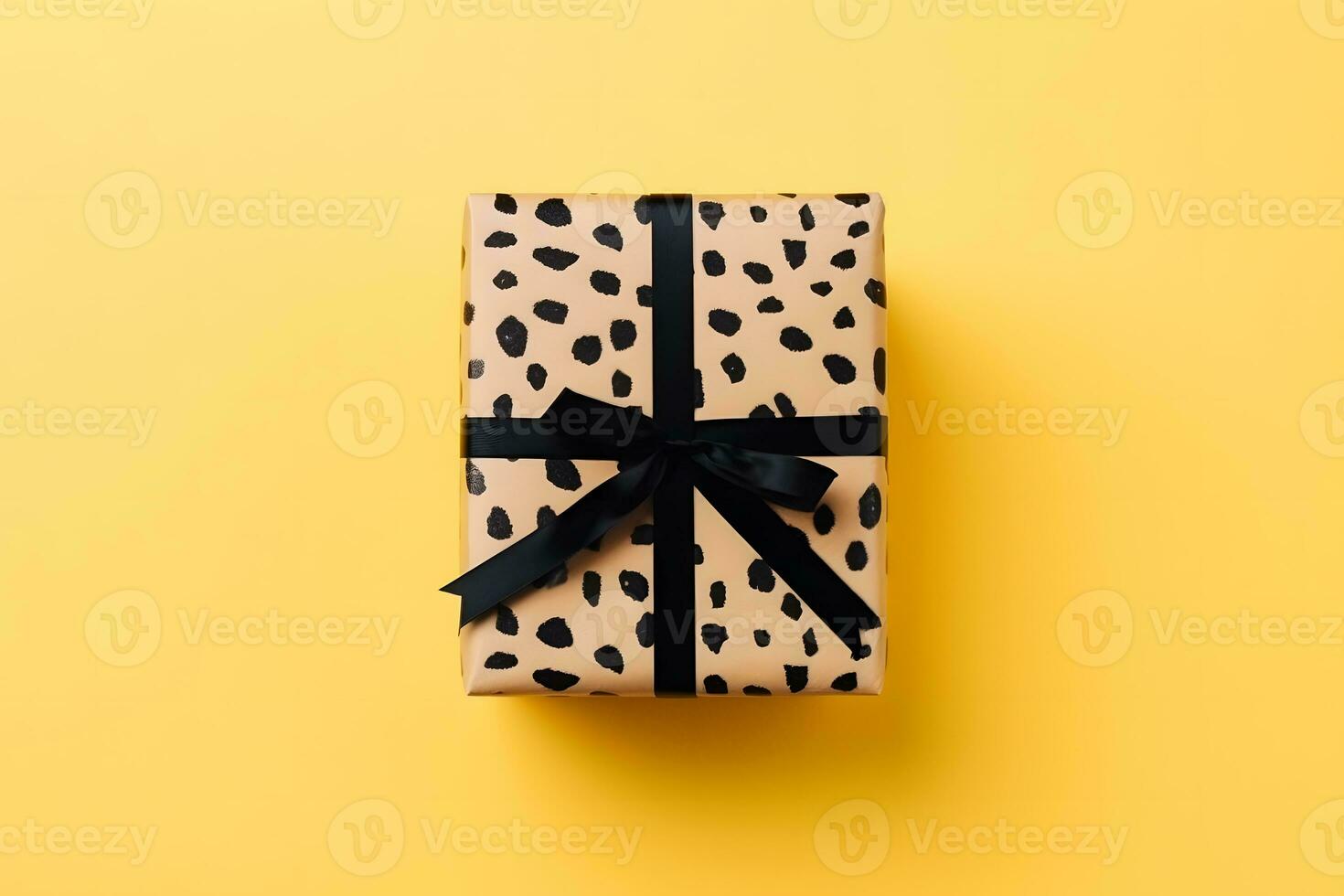 AI generated Christmas and New Years gift. Neural network AI generated photo