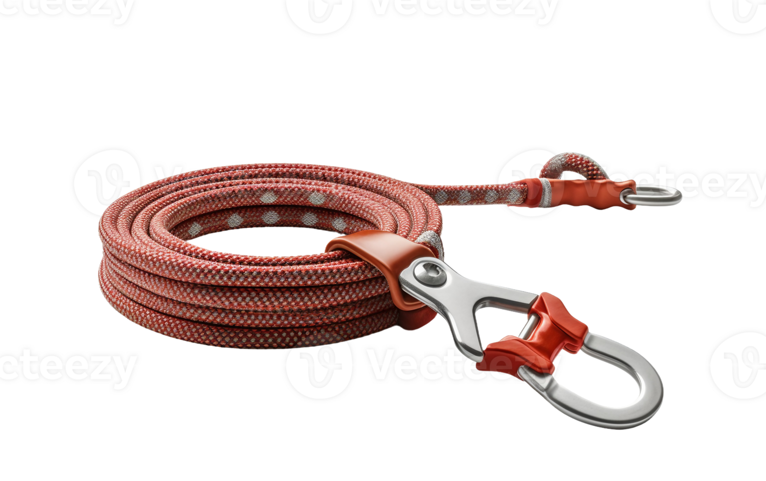 AI generated Climbing Rope and Harness in 8K Realism On Transparent