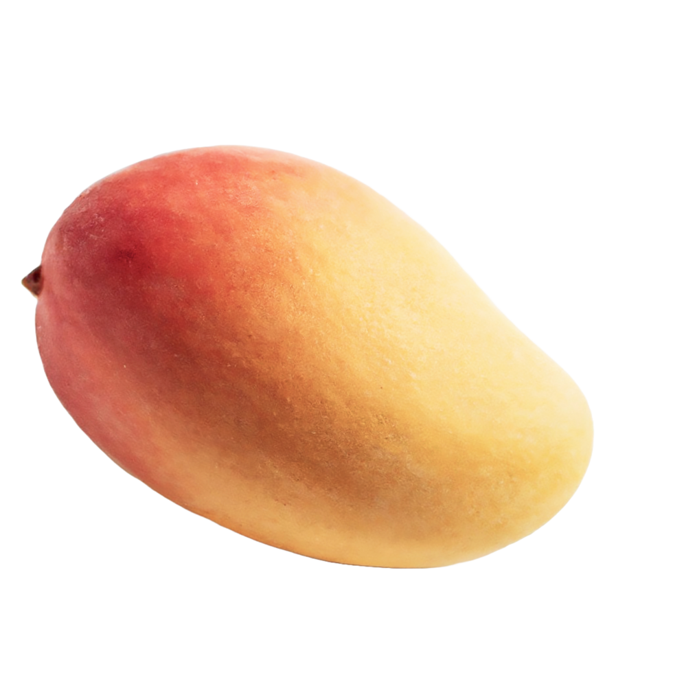 AI generated A fresh ripe mango isolated on a transparent background png