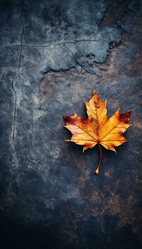 AI generated 4K colorful leaf AMOLED wallpaper photo