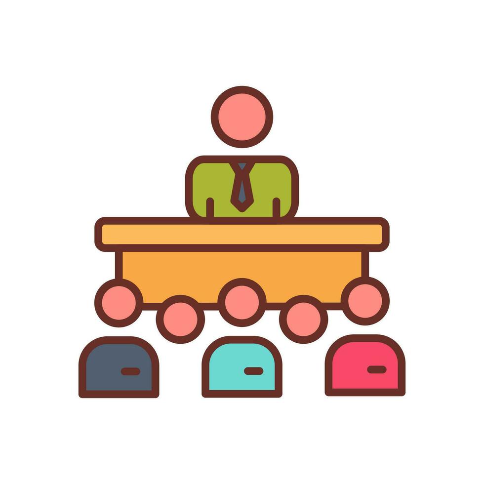 Discourse in vector. Illustration vector