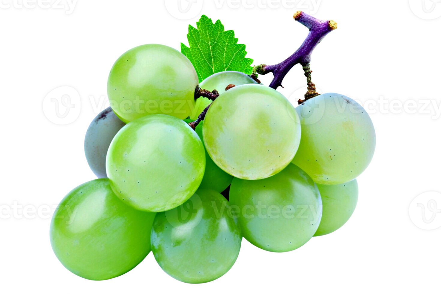 fresh green grape fruit png