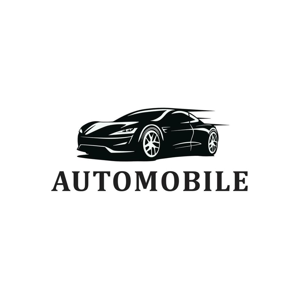 diseño de logotipo de concepto premium de garaje de coche vector