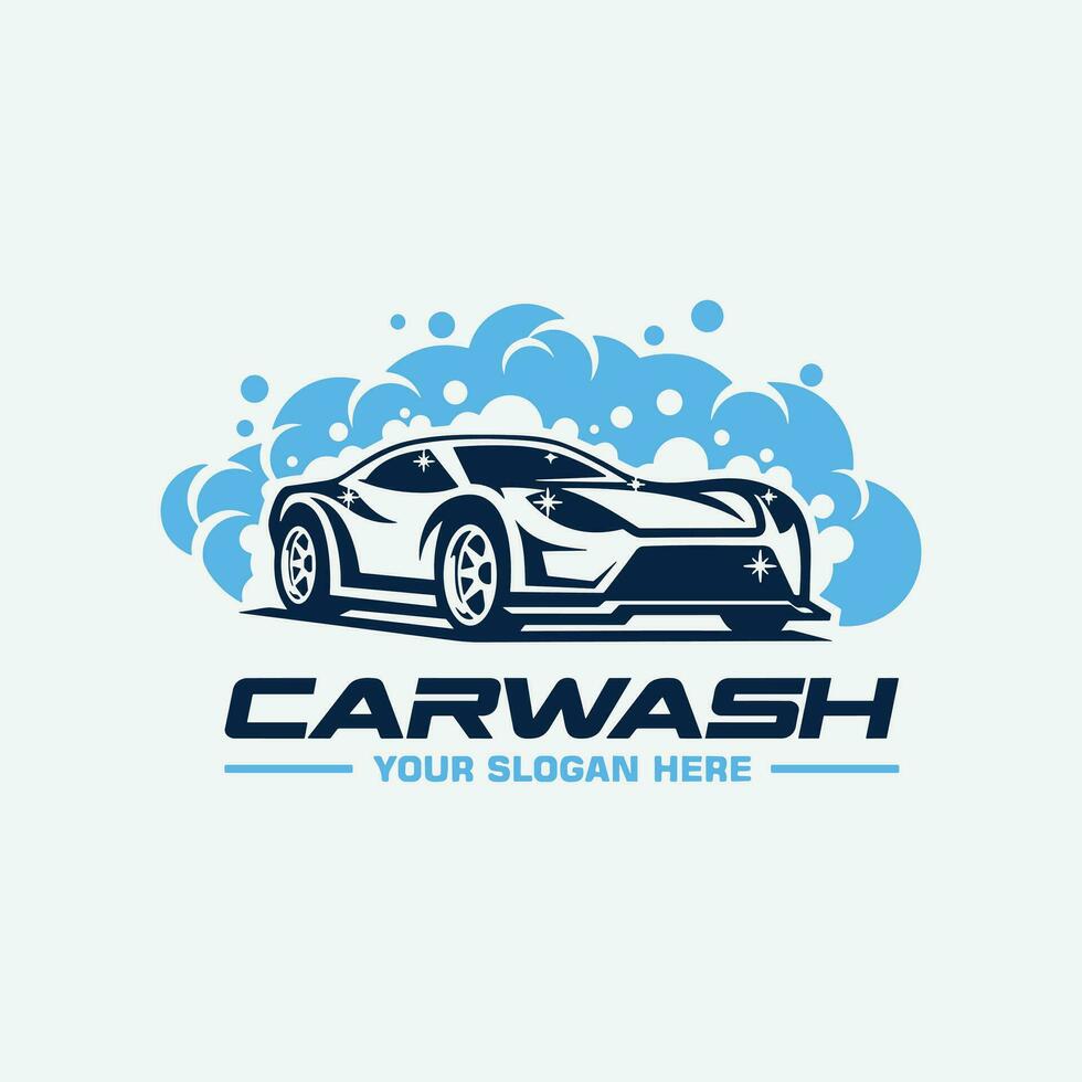 diseño de logotipo de concepto premium de garaje de coche vector