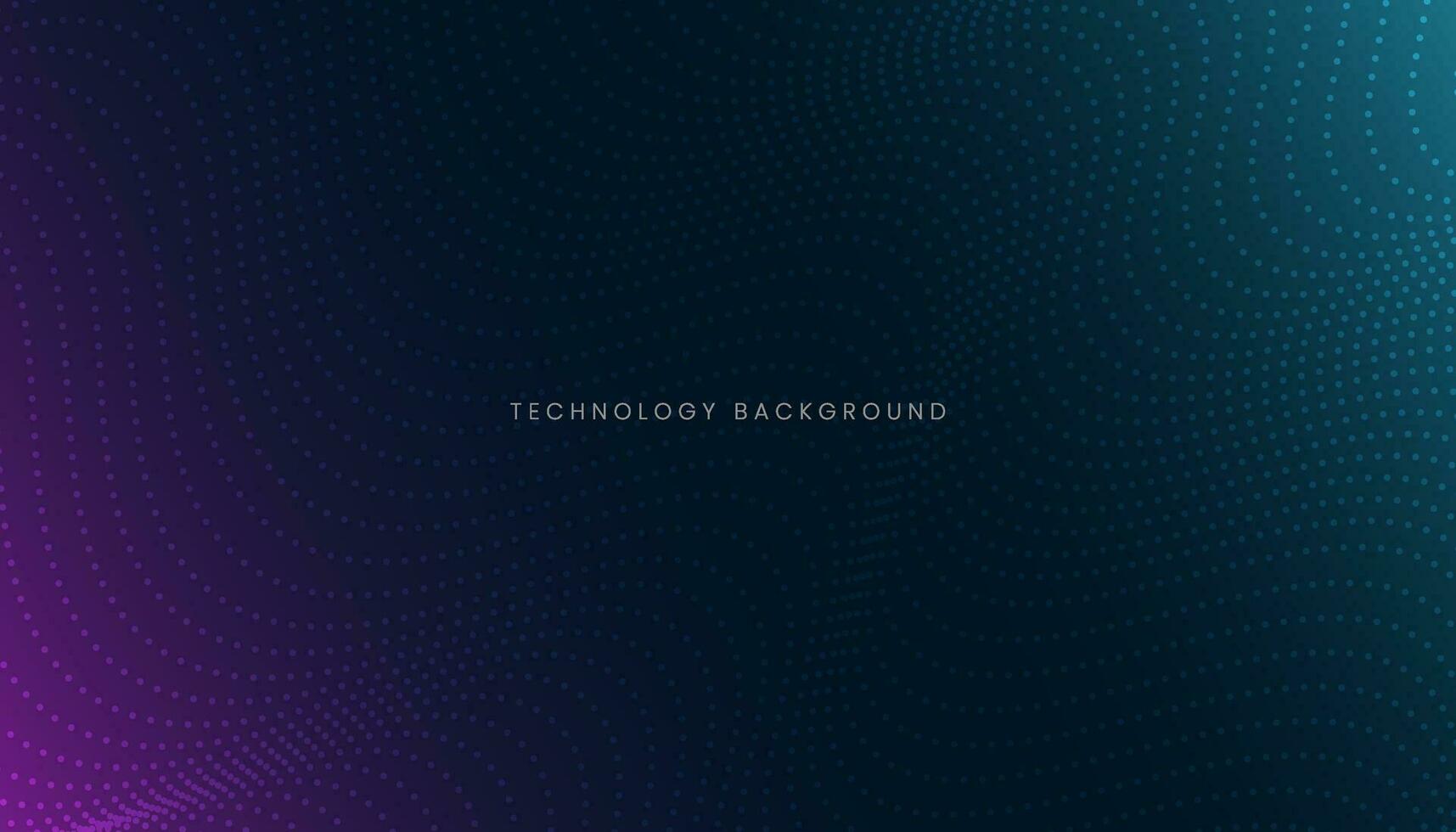 abstract technology particles dots background vector